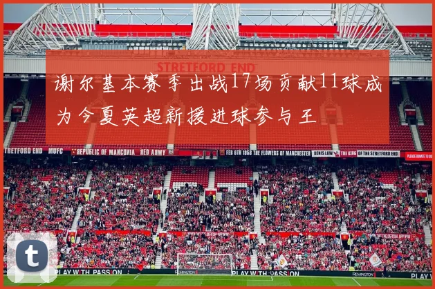 谢尔基本赛季出战17场贡献11球成为今夏英超新援进球参与王